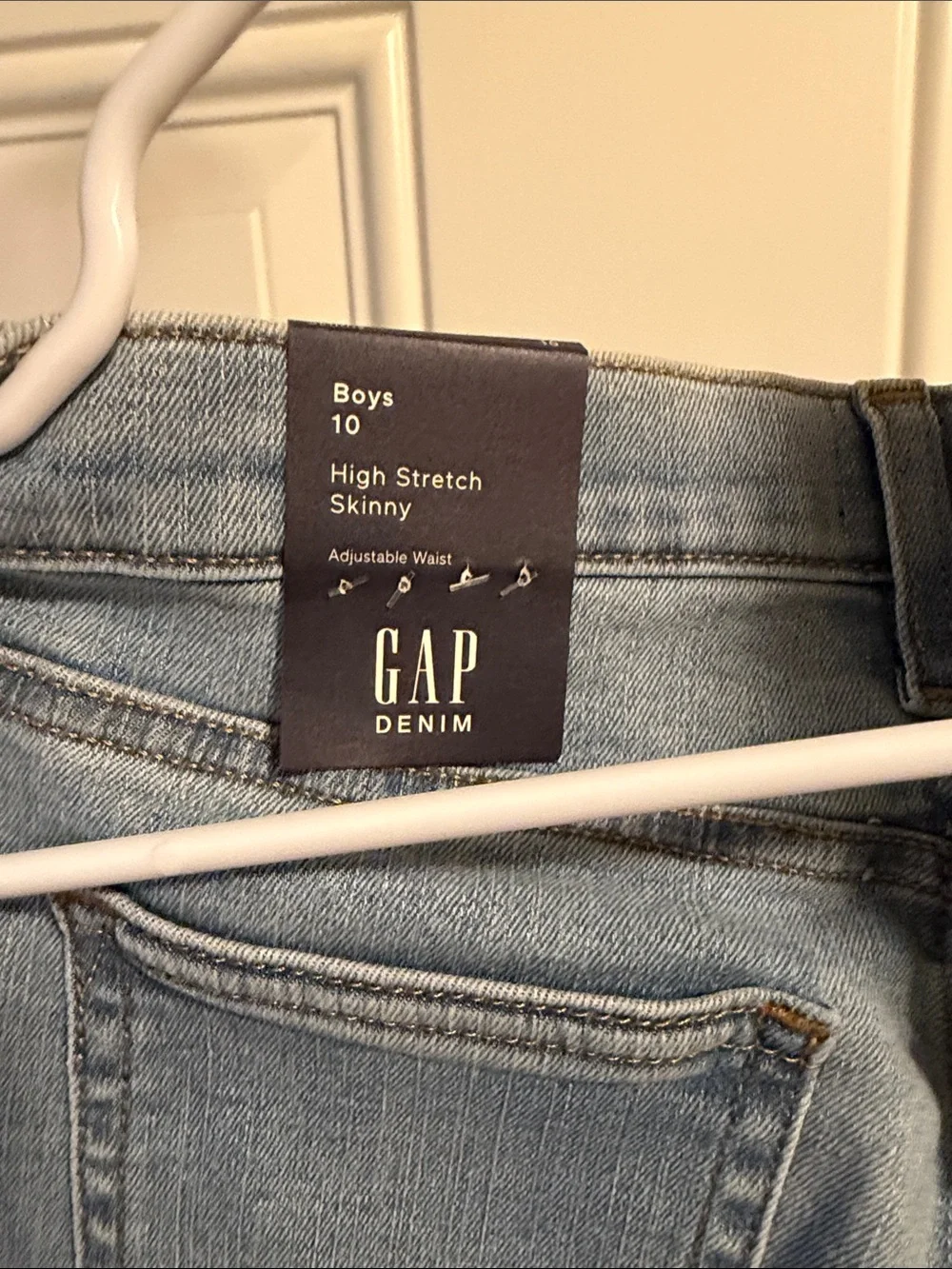 Bundle GAP Boys Skinny Jeans Duo - Dark Indigo & Light Blue